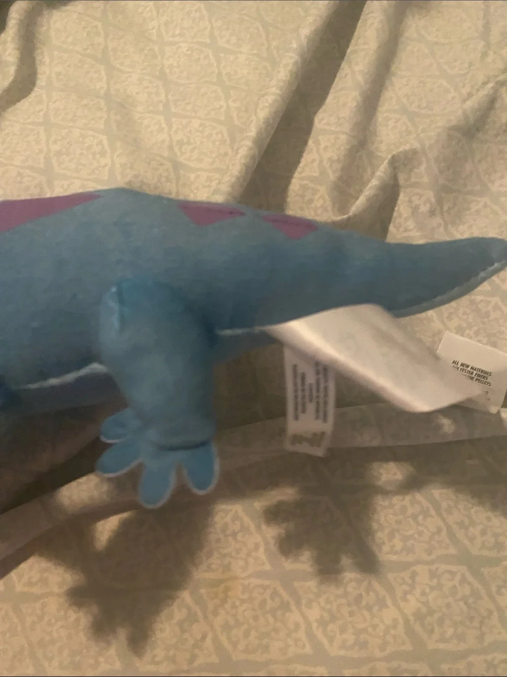 Disney frozen 2 Blue Plush Reptile Toy - Soft Stuffed Lizard